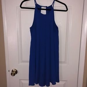 Blue swing dress